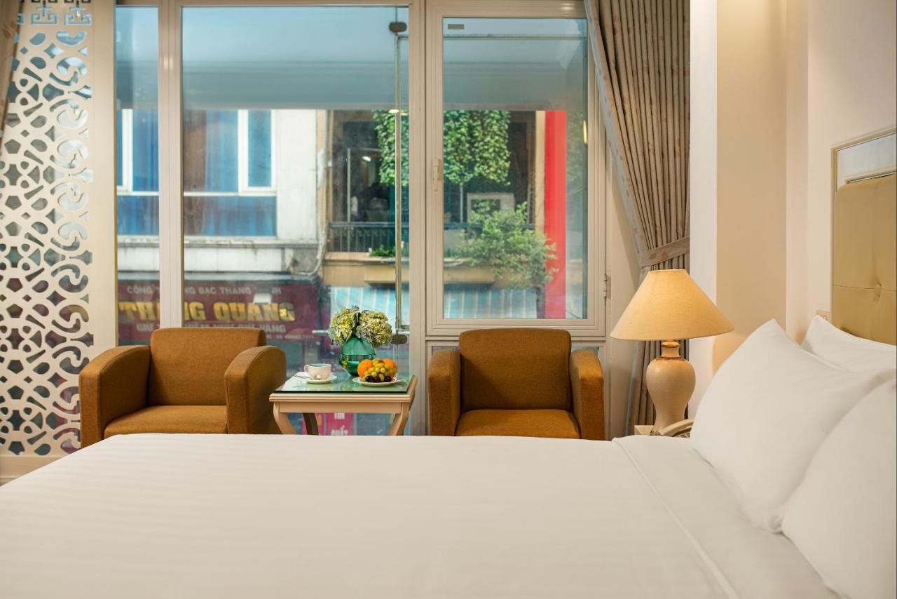San Premium Hotel Hanoi Bagian luar foto