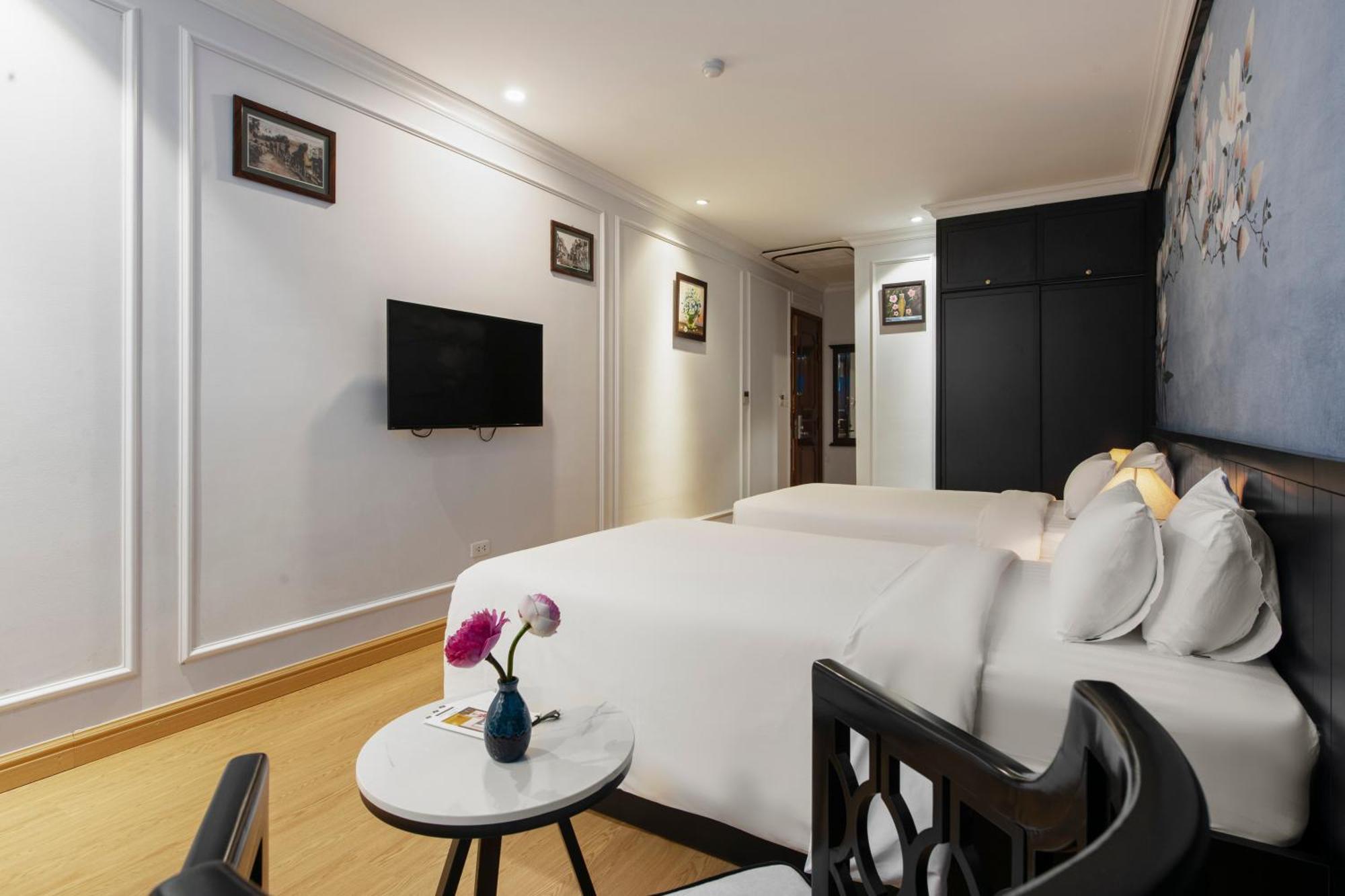 San Premium Hotel Hanoi Bagian luar foto