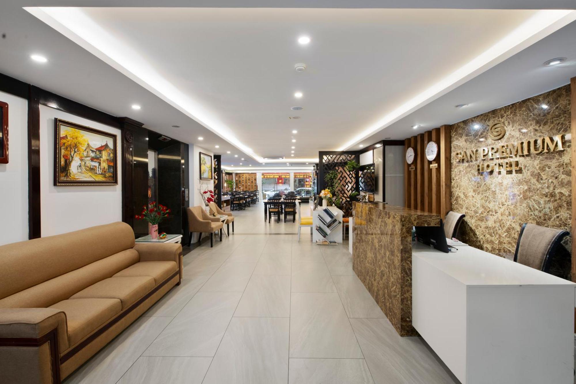 San Premium Hotel Hanoi Bagian luar foto